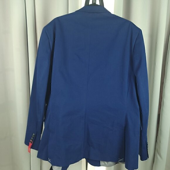 J. Ferrar 360 Degree Stretch Navy Blue Suit Jacket Size XL (46/48) Reg (NWT) - Picture 5 of 10